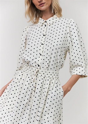 Bono dot skjorte Offwhite Lollys Laundry 